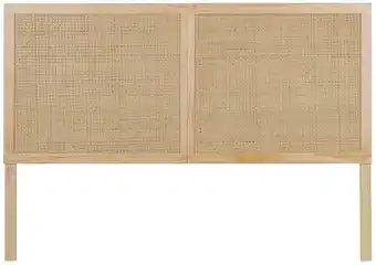 Kmart Queen Bed Rattan Bedhead offer