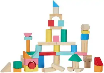 Kmart Wooden Blocks with Shape Sorting Lid offer
