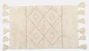 Kmart Cream Tassel Bath Mat offer