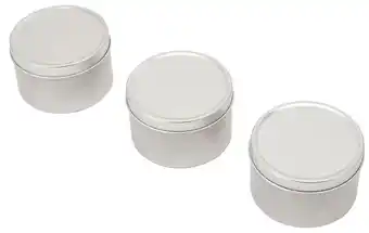 3 Pack DIY Large Candle Tins
