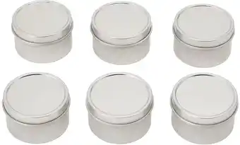 Kmart 6 Pack DIY Small Candle Tins offer