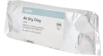 Kmart Air Dry Clay - White offer