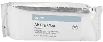 Kmart Air Dry Clay - Terracotta offer