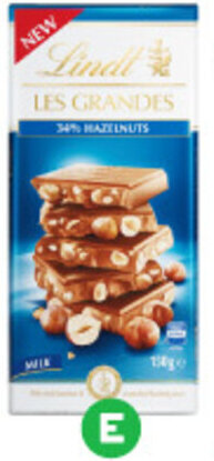 Woolworths Lindt Les Grandes 150g offer