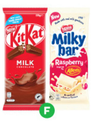 Woolworths Nestle Block 118-200g offer