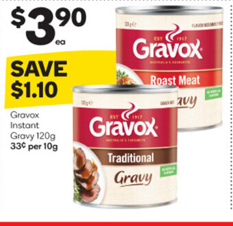 Woolworths Gravox Instant Gravy 120g offer