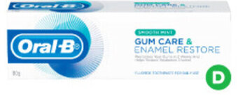 Woolworths Oral-B Gum Care Toothpaste 110g offer