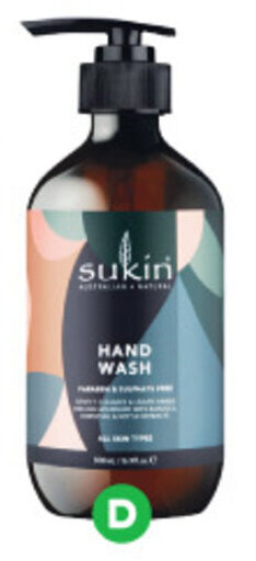 Woolworths Sukin Art Series Anna Cole Hand Wash 500ml offer
