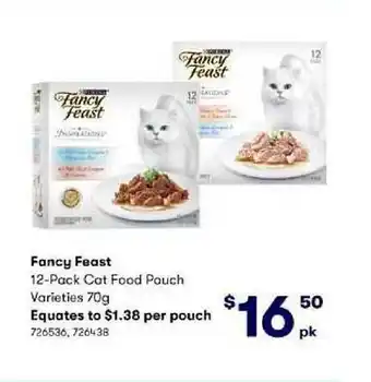 Purina Fancy Feast 12-Pack Cat Food Pouch
