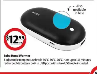 Coles Saba Hand Warmer offer