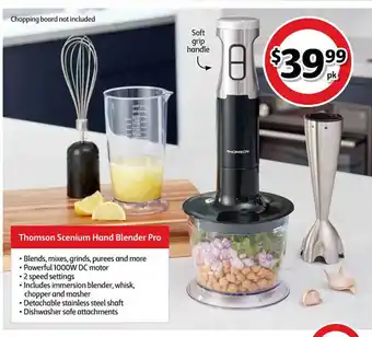 Coles Thomson Scenium Hand Blender Pro offer