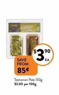 Foodworks Tasmanian Pate offer
