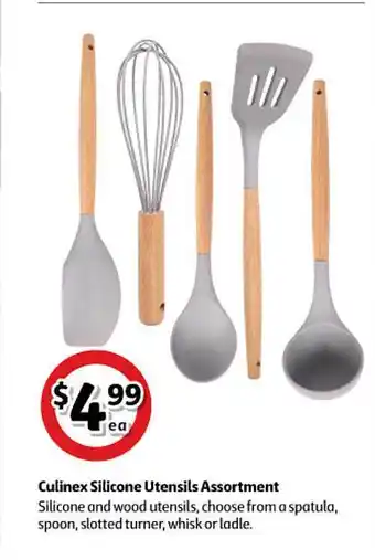 Coles Culinex Silicone Utensils Assortiment offer