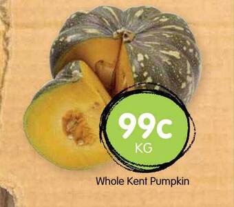 Spudshed Whole Kent Pumpkin offer