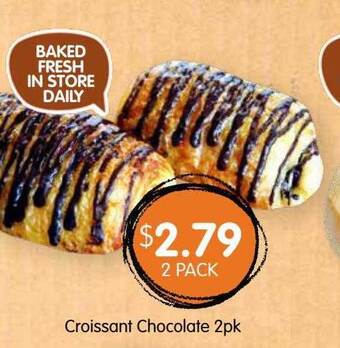 Spudshed Croissant Chocolate offer