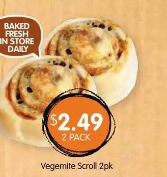 Spudshed Vegemite Scroll offer