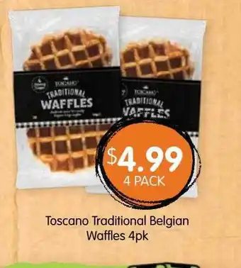 Spudshed Toscano Traditional Belgian Waffles offer