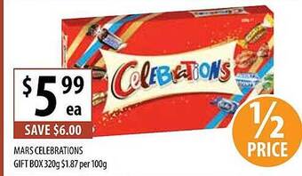 Supabarn Mars Celebrations Gift Box offer