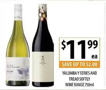Supabarn Yalumba Y Series And Tread Softly Wine offer