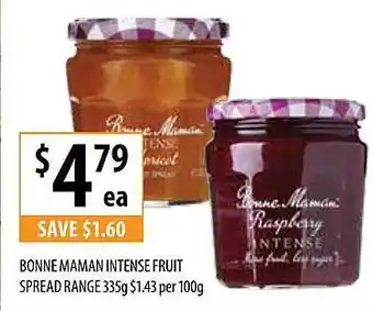 Bonne Maman Intense Fruit Spread