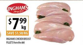 Supabarn Inghams Chicken Breast Fillets offer