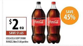 Supabarn Coca Cola Soft Drink offer