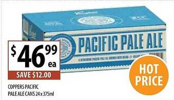 Supabarn Coppers Pacific Pale Ale Cans offer