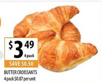Supabarn Butter Croissants offer