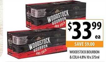 Woodstock Bourbon & Cola