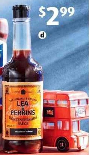ALDI Lea & Perrins Worcestershire Sauce 290mL offer