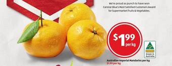 ALDI Australian Imperial Mandarins offer