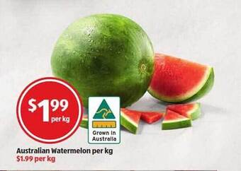 ALDI Australian Watermelon offer