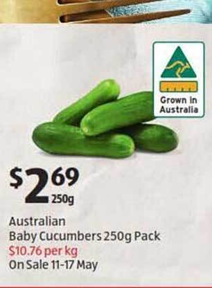 Australian Baby Cucumbers