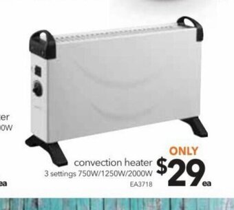 Cheap as Chips Convection heater offer