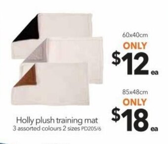 Cheap as Chips Holly plush training mat 60x40cm offer