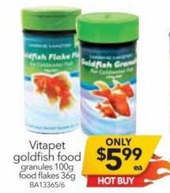 Vitapet goldfish food
