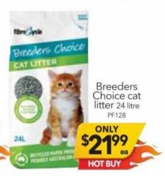 Cheap as Chips Breeders Choice cat litter 24 litre offer