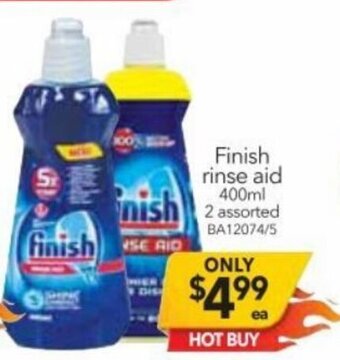 Finish rinse aid 400ml