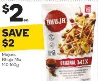 Woolworths Majans Bhuja Mix 140-160g offer
