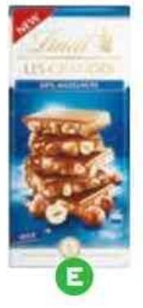Woolworths Lindt Les Grandes 150g offer