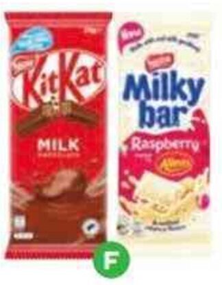 Woolworths Nestle Block 118-200g offer