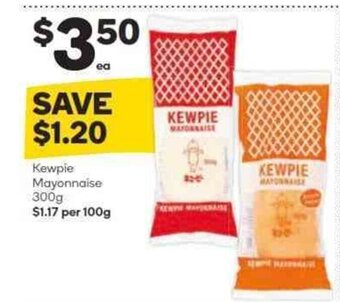 Woolworths Kewpie Mayonnaise 300g offer