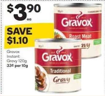 Woolworths Gravox Instant Gravy 120g offer