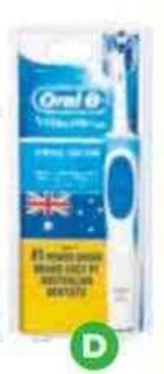 Woolworths Oral-B Vitality Precision Clean Electric Toothbrush offer