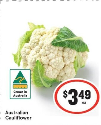 IGA Australian Cauliflower offer