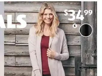ALDI Women's Merino Cocoon Cardigan offer
