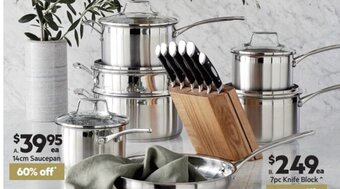 Harris Scarfe Scanpan Impact Stainless Steel 14cm Saucepan offer