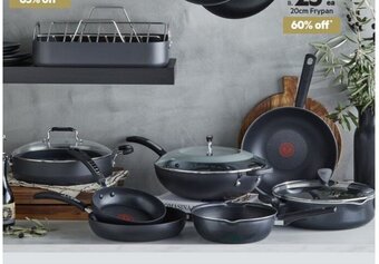 Harris Scarfe Tefal Specialty Hard Anodised Range offer