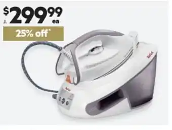 Harris Scarfe Tefal Express Anti-Calc Plus Steam Generator SV8014 offer