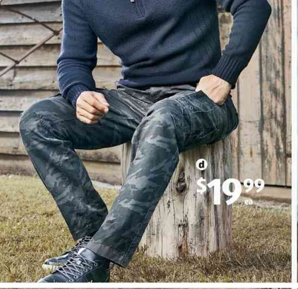 Men's Cargo Pants offer at ALDI